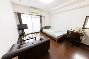 大阪府の株式会社stoked life（ストークライフ）のマンスリーマンション・ウィークリーマンション「📣お値引き🈹キャンペーン✨Wi-Fi🛜レンタル可✨禁煙🚭Sステイ南堀江アクアプレイス四ツ橋(No.1413400)」メイン画像