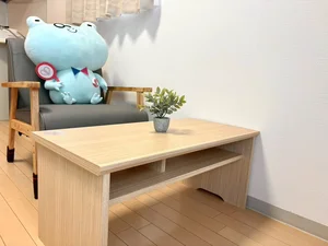 一人掛け用ソファ・ローテーブルもご用意しております♪