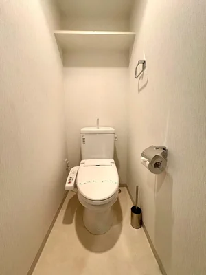 清潔感のあるトイレになっています♪