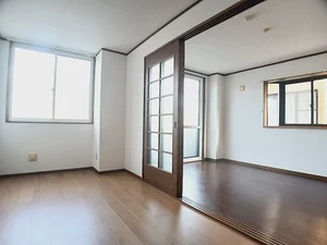 秋田市のマンスリーマンション・ウィークリーマンション「エクレール城東 101・和室(No.1413425)」メイン画像
