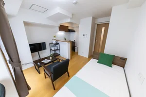 大阪府の株式会社stoked life（ストークライフ）のマンスリーマンション・ウィークリーマンション「📣お値引き🈹キャンペーン✨Wi-Fi🛜無料✨禁煙🚭	ソファ🛋️Sステイ梅田アイランドレジデンス野田阪神(No.1414405)」メイン画像