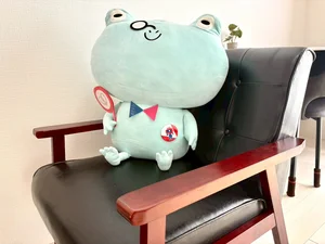 エスリード賃料のマスコットキャラクター『ケロ坊』も皆様のご利用お待ちしております♪
