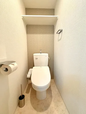 清潔感のあるトイレになっています♪