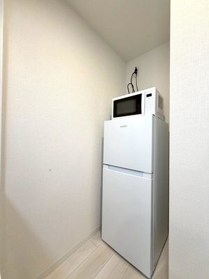 冷蔵庫・電子レンジもご用意しております♪