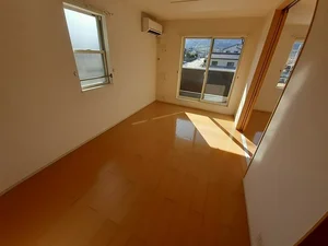 のマンスリーマンション・ウィークリーマンション「ソレイユ伊川Ⅱ 203・洋室(No.1419348)」メイン画像