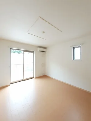 徳島市のマンスリーマンション・ウィークリーマンション「アンビエンテ南庄町　Ｂ 202・洋室(No.1421402)」メイン画像