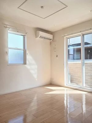 岡山市のマンスリーマンション・ウィークリーマンション「リバーサイドきずなＡ 101・洋室(No.1424307)」メイン画像