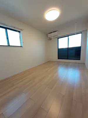 中津市のマンスリーマンション・ウィークリーマンション「シエロアスール　Ⅱ 201・洋室(No.1424450)」メイン画像
