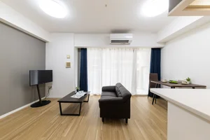 のマンスリーマンション・ウィークリーマンション「SステイRD心斎橋EAST堺筋本町【禁煙ルーム・１LDK・ダブルベッド】(No.1426137)」メイン画像