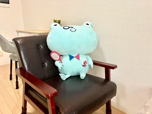 エスリード賃貸のマスコットキャラクター『ケロ坊』も皆様のご利用お待ちしております♪