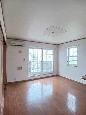 香川県のマンスリーマンション・ウィークリーマンション「アルカンシエルＢ 201・洋室(No.1431111)」メイン画像