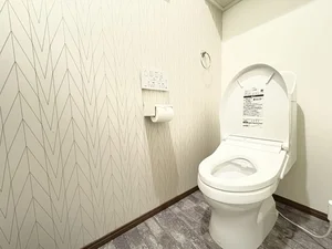 長期滞在に嬉しい温水洗浄便座
