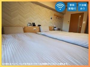 のマンスリーマンション・ウィークリーマンション「★2026年夏内装フルリニューアル★ニューガイアリルーム薬院駅前No.21 ２号室(No.1432255)」メイン画像