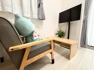 一人掛け用ソファ・ローテーブルもご用意しております♪
