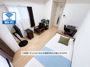 のマンスリーマンション・ウィークリーマンション「📣お値引き🈹キャンペーン✨Wi-Fi🛜無料✨禁煙🚭SステイEC難波ラパーク今宮・大国町🛁バストイレセパレート🚽(No.1432598)」メイン画像