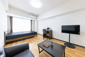 京都市下京区のマンスリーマンション・ウィークリーマンション「📣お値引き🈹キャンペーン✨Wi-Fi🛜レンタル可✨禁煙🚭	ダブルベッド🛌	ソファ🛋️Sステイ京都駅前プラネシア(No.1433196)」メイン画像