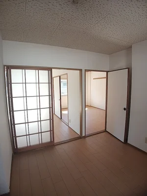 高梁市のマンスリーマンション・ウィークリーマンション「エルディム蘭 201・洋室(No.1434718)」メイン画像