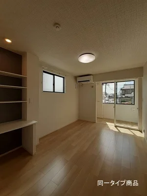 新潟市西区のマンスリーマンション・ウィークリーマンション「ライズひまわり 101・洋室(No.1435311)」メイン画像