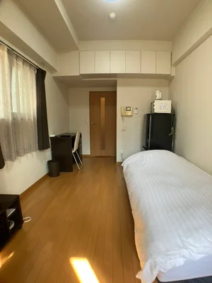 京都ノートルダム女子大学周辺のマンスリーマンション・ウィークリーマンション「EC京都烏丸3ジャパニズム【NET無料、浴室暖房乾燥機・温水洗浄便座・オートロック】 1K(No.1436631)」メイン画像