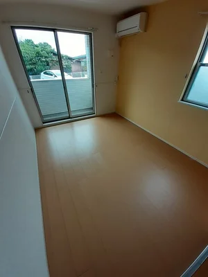 新居浜市のマンスリーマンション・ウィークリーマンション「Ｈｅａｒｔ未来Ⅱ　Ｂ 101・DK(No.1437779)」メイン画像