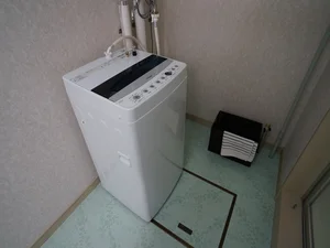 脱衣場：洗濯機