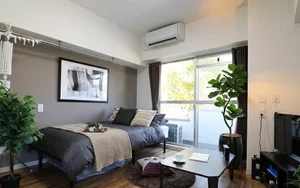 山口・下関・宇部のマンスリーマンション・ウィークリーマンション「Kマンスリー山口中央 1R-【角部屋】(No.143880)」メイン画像