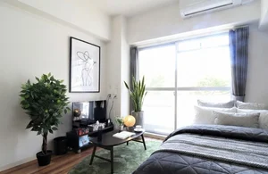 山口・下関・宇部のマンスリーマンション・ウィークリーマンション「Kマンスリー山口中央 1R-204(No.143885)」メイン画像