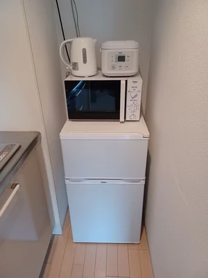 冷蔵庫・デンシレンジ・炊飯器・ケトル