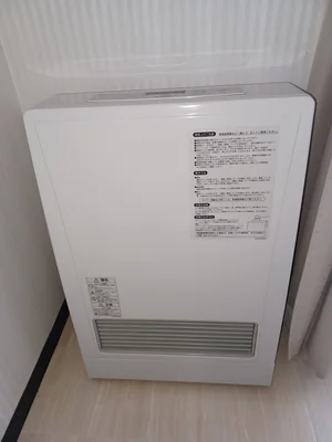 冬も暖かいガスストーブ