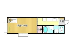 のマンスリーマンション・ウィークリーマンション「【🏠すむだすシュガーリッチ】✨秋田駅東口まで徒歩10分🚶 1K(No.1440136)」メイン画像