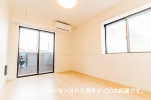 宮崎県のマンスリーマンション・ウィークリーマンション「ガーデンハウス　リーベ　Ⅰ 101・洋室(No.1440904)」メイン画像