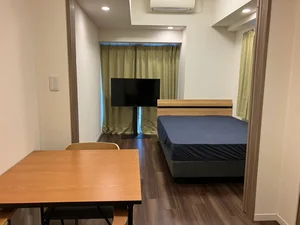 東京慈恵会医科大学西新橋キャンパス周辺のマンスリーマンション・ウィークリーマンション「【芝公園・日の出・浜松町駅】EP芝公園【分譲タイプ・ペット相談可・独立洗面・温水洗浄便座】 1DK・角部屋(No.1441573)」メイン画像