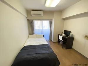 田町駅の家具家電付きマンスリーマンション「ユニオンマンスリー麻布十番駅前１ 1008 1R・セミダブル(No.144195)」メイン画像