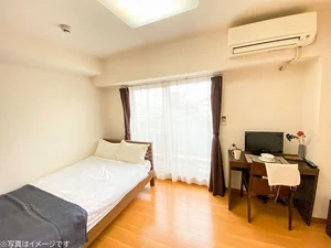 池袋駅他の家具家電付きマンスリーマンション「ユニオンマンスリー池袋イーストタワー１ 402 1K・セミダブル(No.144265)」メイン画像