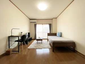 佐野市のマンスリーマンション・ウィークリーマンション「🍀グランマンスリー🍀佐野高萩📍佐野プレミアムアウトレットまで800ｍ✨風呂・トイレ別🛁🚽 206・1K(No.1444065)」メイン画像
