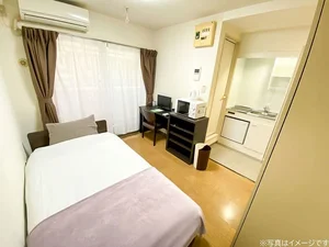 東京の家具家電付きマンスリーマンション「ユニオンマンスリー恵比寿２ 102 1R・シングル(No.144436)」メイン画像