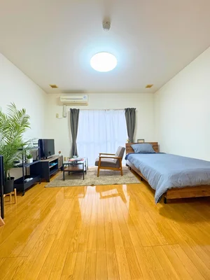 佐野市のマンスリーマンション・ウィークリーマンション「🍀グランマンスリー🍀佐野高萩Ⅲ📍佐野プレミアムアウトレットまで車で９分✨風呂・トイレ別🛁🚽 103(No.1446234)」メイン画像