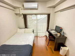 東京都の家具家電付きマンスリーマンション「ユニオンマンスリー蒲田駅前５ 308 1K・セミダブル(No.144788)」メイン画像