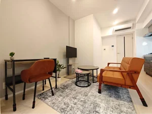 のマンスリーマンション・ウィークリーマンション「【オシャレ⭐綺麗⭐グレードの高いお部屋】名古屋駅徒歩圏内！広めのお部屋リーデンス名古屋駅西 105・1LDK(No.1448388)」メイン画像