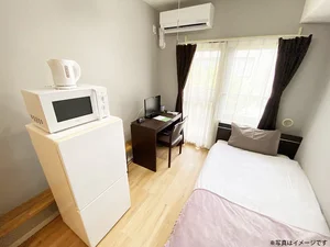 東京都の家具家電付きマンスリーマンション「ユニオンマンスリー経堂１ 201 1R・シングル(No.144940)」メイン画像