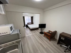 東大阪市のマンスリーマンション・ウィークリーマンション「📣お値引き🈹キャンペーン✨Wi-Fi🛜無料✨禁煙🚭SステイGA高井田🛌セミダブルベッド🛁バストイレセパレート🚽(No.1450346)」メイン画像