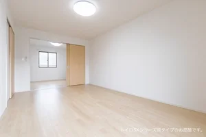 松山市のマンスリーマンション・ウィークリーマンション「仮）西石井５丁目アパートⅠ－Ⅱ 202・洋室(No.1450784)」メイン画像