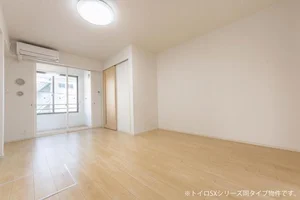 松山市のマンスリーマンション・ウィークリーマンション「仮）西石井５丁目アパートⅠ－Ⅱ 103・洋室(No.1450787)」メイン画像