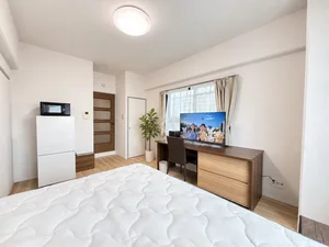 名古屋市昭和区のマンスリーマンション・ウィークリーマンション「アルDEスリー御器所 5A・ダブルRoom(No.1451672)」メイン画像