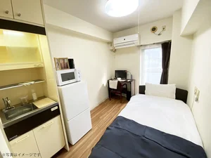 東京の家具家電付きマンスリーマンション「ユニオンマンスリー品川１ 510 1R・シングル(No.145173)」メイン画像