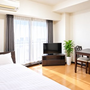 大阪のウィークリーマンション・マンスリーマンション「【27㎡超×ダブル🛏️】中津4分｜角部屋・梅田徒歩圏｜ アスヴェル梅田北 (No.1451926)」メイン画像