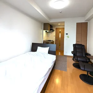 のマンスリーマンション・ウィークリーマンション「【月額8万円台～×上層階角部屋】野田6分｜梅田へ軽快アクセス✨ セミダブル×Wi-Fi無料｜レジデンス福島Ⅱ(No.1452319)」メイン画像