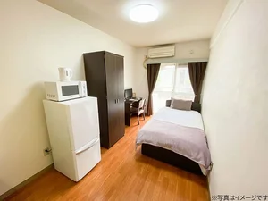 東京都の家具家電付きマンスリーマンション「ユニオンマンスリー下北沢駅前２ 206 1R・シングル(No.145262)」メイン画像