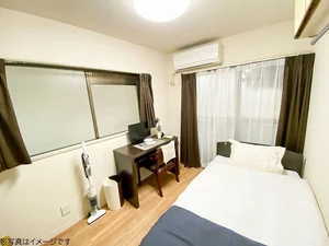 東京都の家具家電付きマンスリーマンション「ユニオンマンスリー自由が丘３ 208 1R・シングル(No.145274)」メイン画像