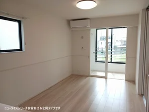 彦根市のマンスリーマンション・ウィークリーマンション「リーオ・ヨシノヤ 201・洋室(No.1454471)」メイン画像